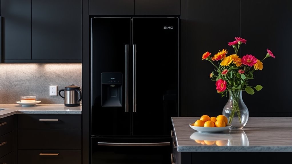 top stylish space saving fridges