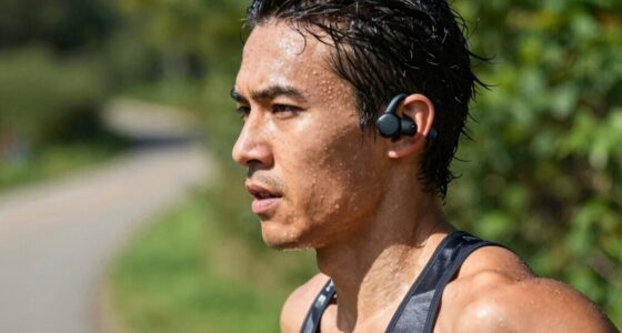 top sweatproof running earbuds