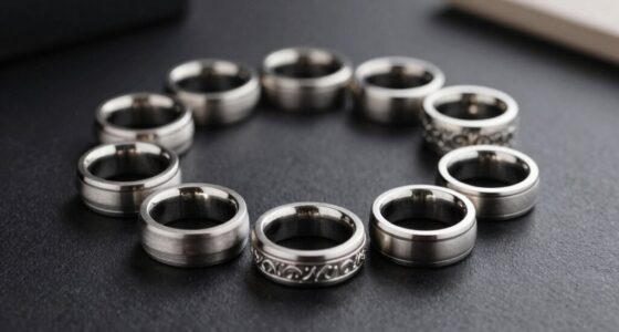 top titanium ring selections