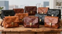 top travel leather messenger bags