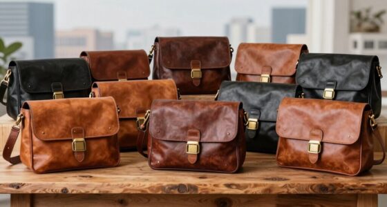 top travel leather messenger bags