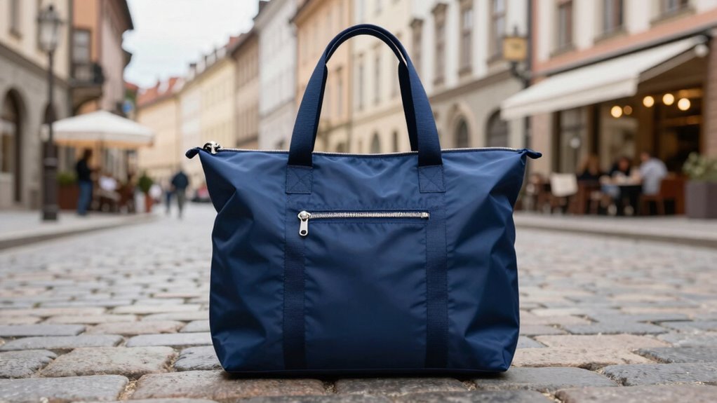 top zippered travel totes