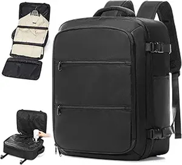 Travel Vacuum Backpack with Garment Bag