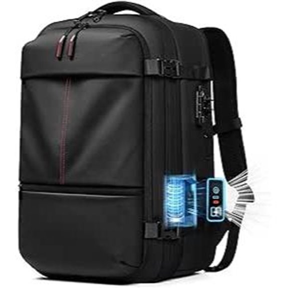 Vacuum Seal Travel Backpack with Built-in Pump