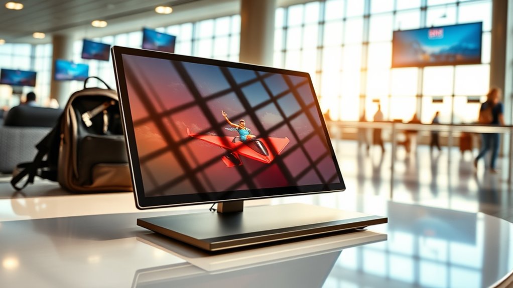 travel friendly portable monitor features