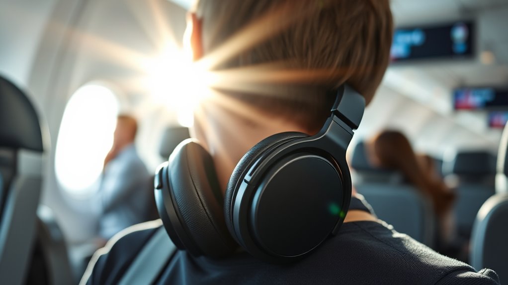 travel noise canceling headphones