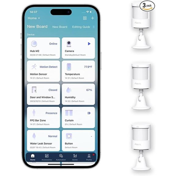 Aqara Zigbee Motion Sensor P1 3-Pack