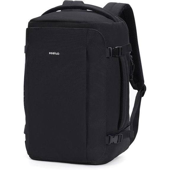 ECOHUB 40L TSA-Friendly Anti-Theft Travel Backpack