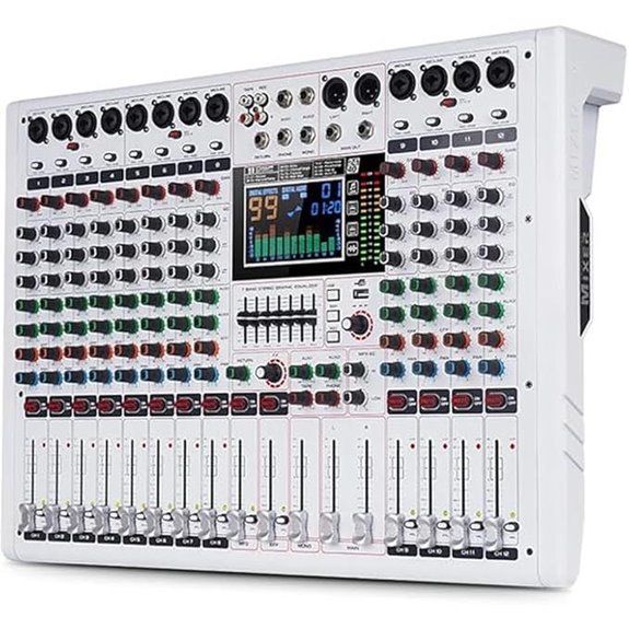 GF12PRO 12-Channel Audio Mixer with Effects