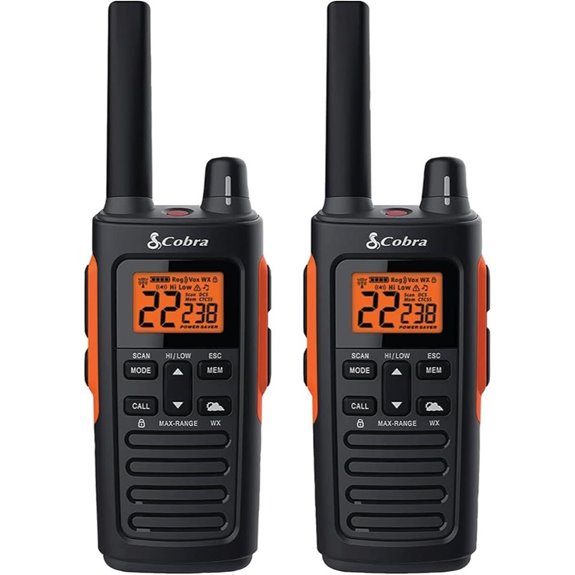 Cobra RX680 Walkie Talkies (2-Pack)