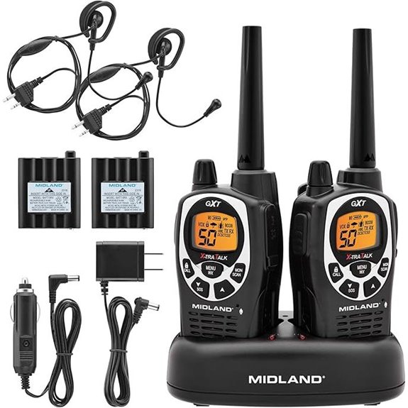 Midland GXT1000VP4 2-Way Radio 2-Pack