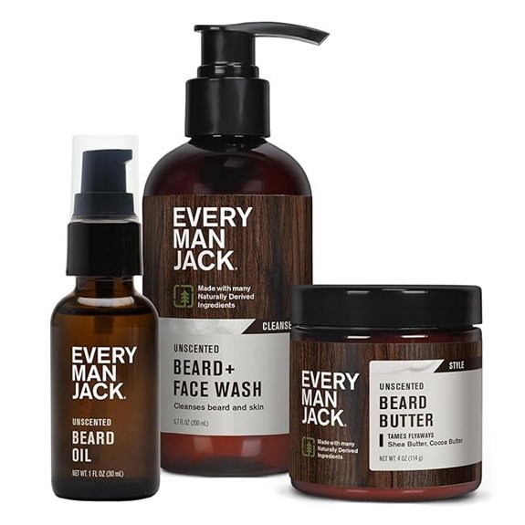 unisex beard grooming set
