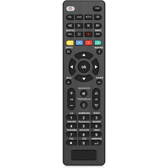 Universal TV Remote Control for Multiple Brands