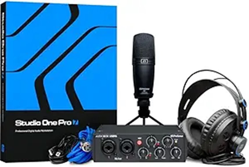 PreSonus AudioBox USB 96 Recording Package with Software