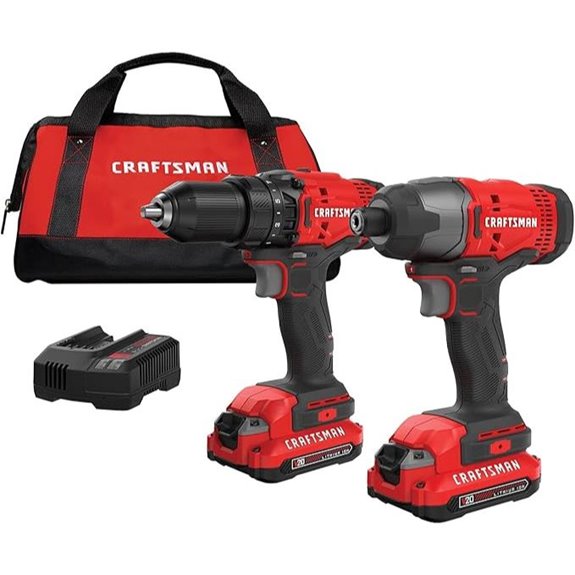 Craftsman V20 MAX Cordless Power Tool Kit