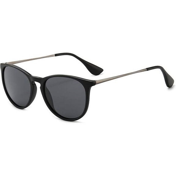 SUNGAIT Vintage Round Sunglasses for Women Men