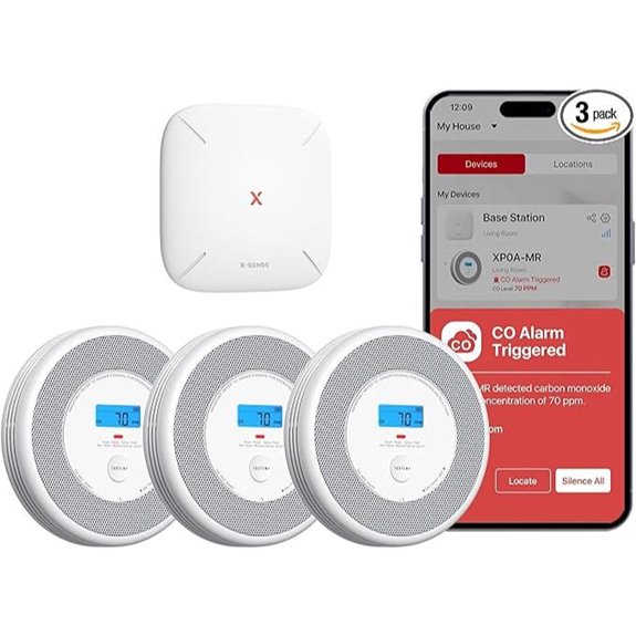 X-Sense Smoke & CO Detector with Voice Location