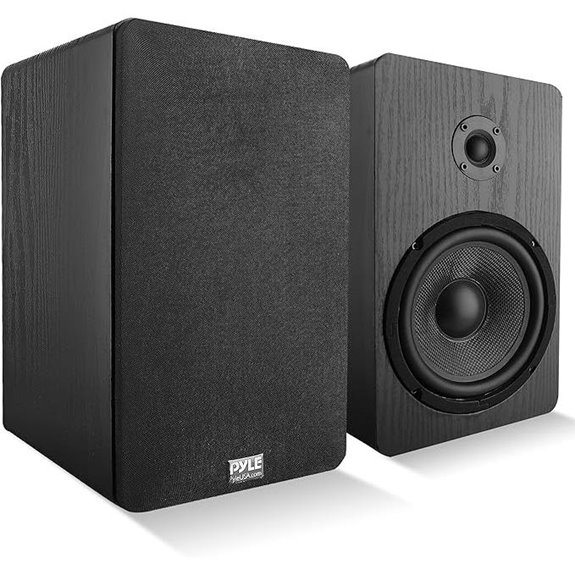 wall mount bookshelf speakers