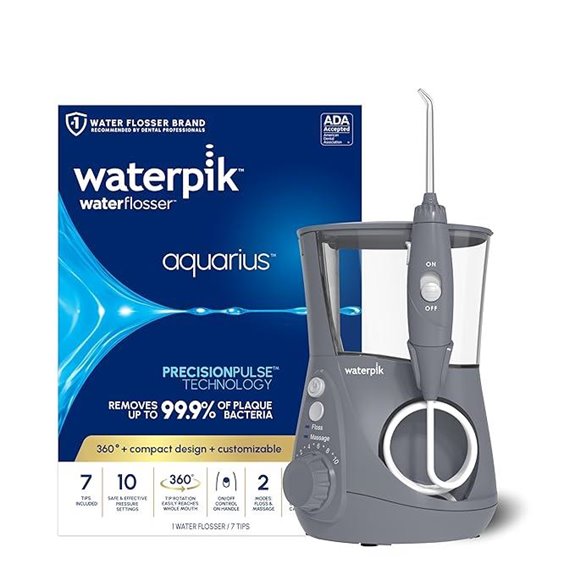 Waterpik Aquarius Water Flosser with 10 Settings