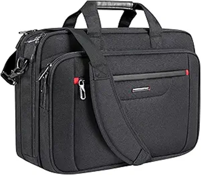 VANKEAN 17.3-Inch Water-Repellent Laptop Briefcase