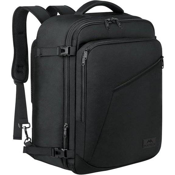 MATEIN 45L Water-Resistant Travel Backpack