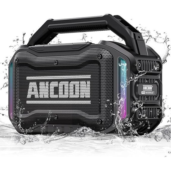Bluetooth Waterproof Portable Speaker with Bass