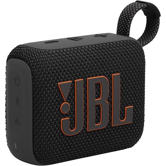 JBL Go 4 Waterproof Bluetooth Speaker with Bass