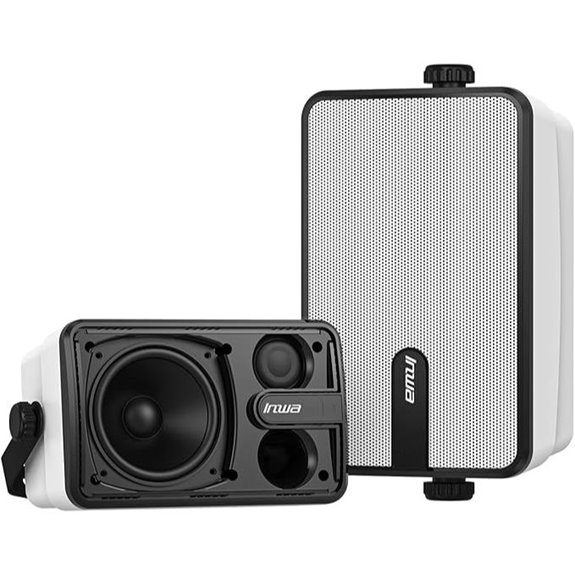 Inwa Bluetooth Waterproof Wall Mount Speakers (2 Pack)