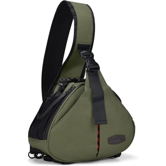 CADeN Waterproof Camera Sling Bag with Rain Cover