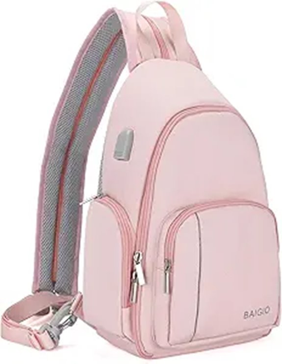 BAIGIO Waterproof Camera Sling Bag for DSLR/SLR