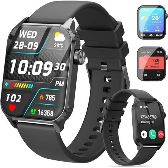 HD Smartwatch for Women Men 120 Sports Modes Waterproof