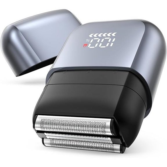 Mini Electric Foil Shaver for Men Waterproof and Rechargeable