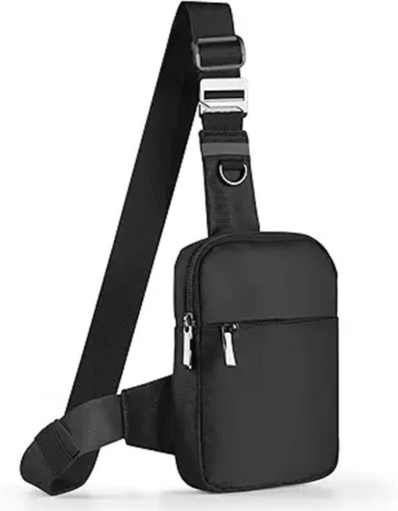 BROADREAM Mini Sling Bag with RFID & Waterproof