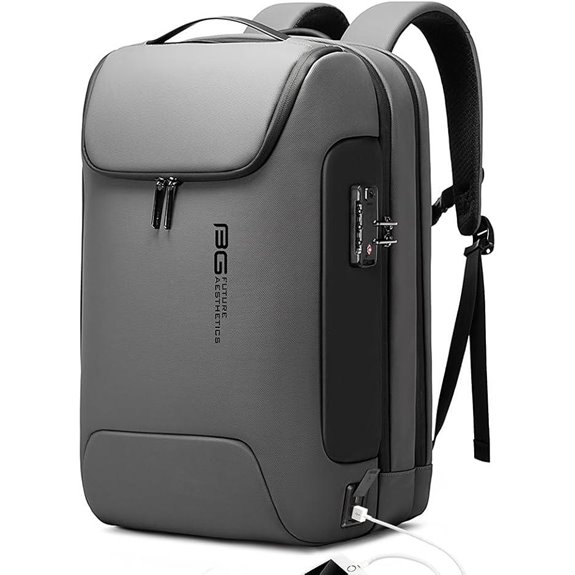 BANGE Anti Theft Waterproof Laptop Backpack with TSA Lock