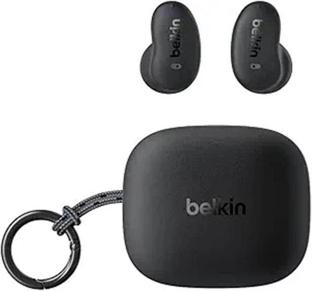 Belkin Wireless Earbuds IPX4 Waterproof for Travel