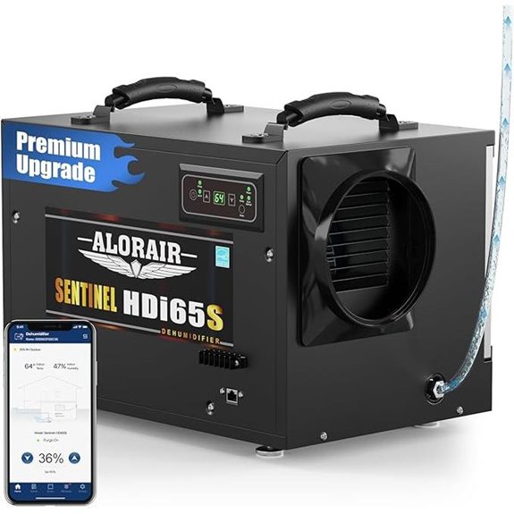 ALORAIR 120 PPD Wi-Fi Dehumidifier with Pump