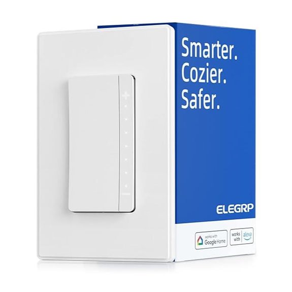 ELEGRP Wi-Fi Dimmer Switch for Alexa & Google