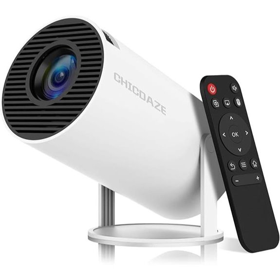 Mini Projector HY300 PRO with WiFi6 & 4K Support