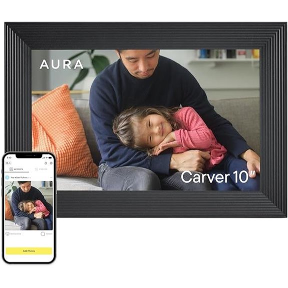 Aura Carver HD WiFi Digital Photo Frame
