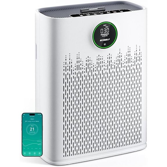 Smart Air Purifier for Large Rooms with WiFi