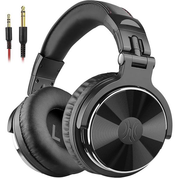 OneOdio Wired Over-Ear Studio Headphones with 50mm Drivers