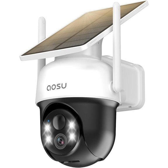 AOSU Solar Camera Security - 2K Wireless Outdoor