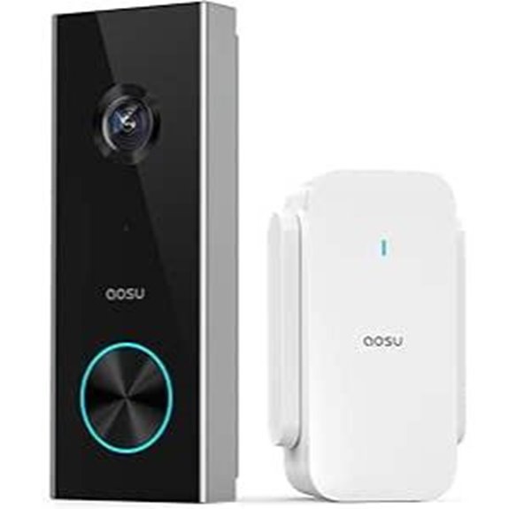 Aosu Wireless Video Doorbell with 2K Resolution