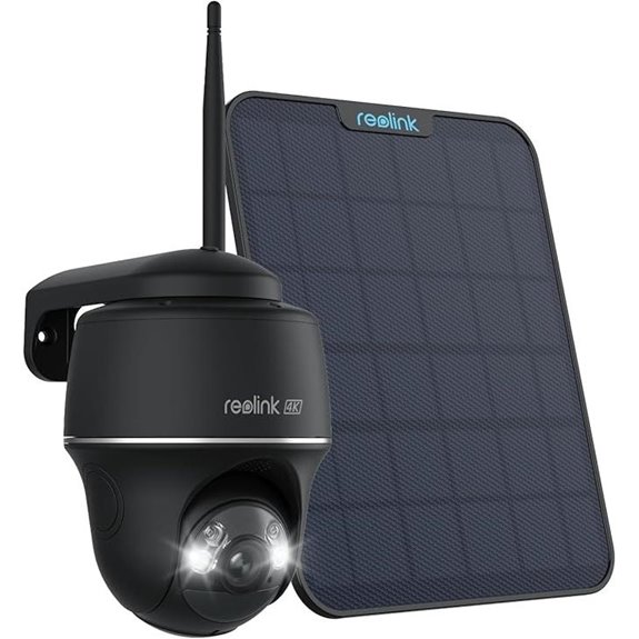 REOLINK 4K Solar Wireless Security Camera with Pan Tilt