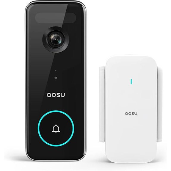 Aosu Wireless 5MP Doorbell Camera with WiFi