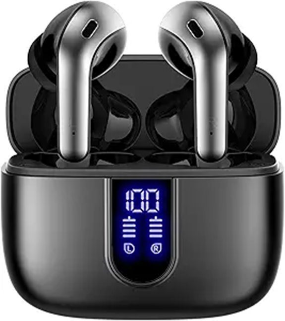 TAGRY True Wireless Bluetooth Earbuds with Charging Case