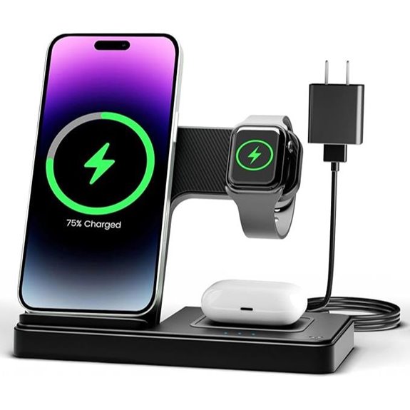 Wireless Charger Station for iPhone Watch AirPods