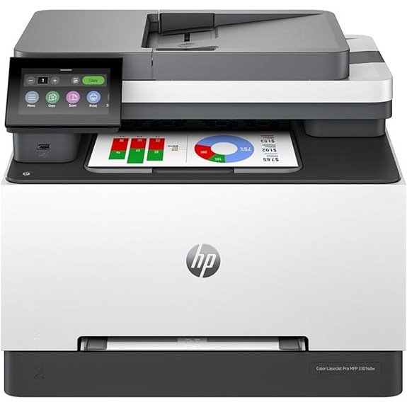 HP Color LaserJet Pro MFP 3301sdw Wireless All-in-One Printer