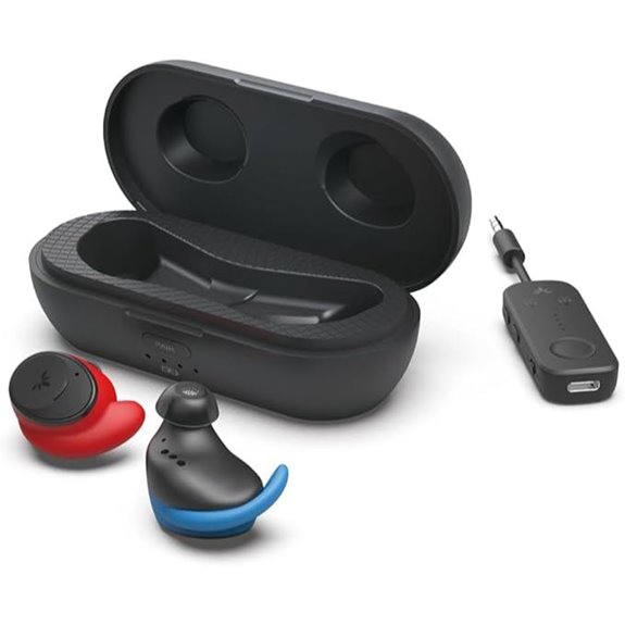 Avantree Sky Ace Wireless Earbuds with Airplane Adapter