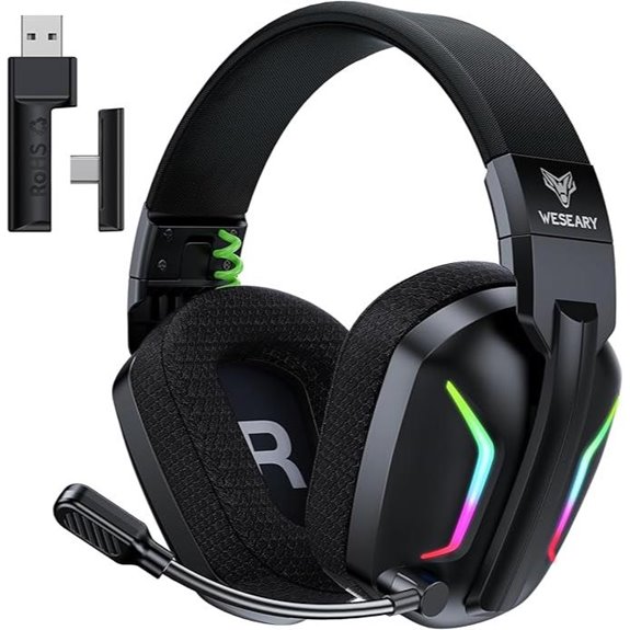 Wireless Gaming Headset for PS5 PS4 PC & Switch